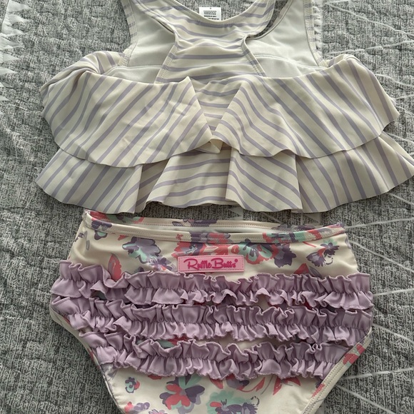 Ruffle Butts Girls Bathing suit LIKE NEW - Picture 2 of 3